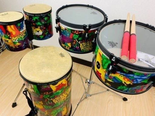 REMO kids percussion キッズ パーカッション ボンゴ　子ども　楽器