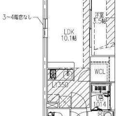 ✨🏥レスキュー賃貸🏥✨『1LDK』大阪市都島区高倉町✨敷金礼金無...