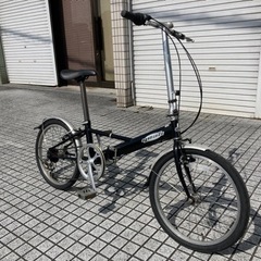 【折りたたみ自転車】DAHON製❗️20インチ　外装6段変速　前後タイヤ、チェーン、サドル新品❗️泥除け付　若林自転車　浜大津店　SALE中❗️