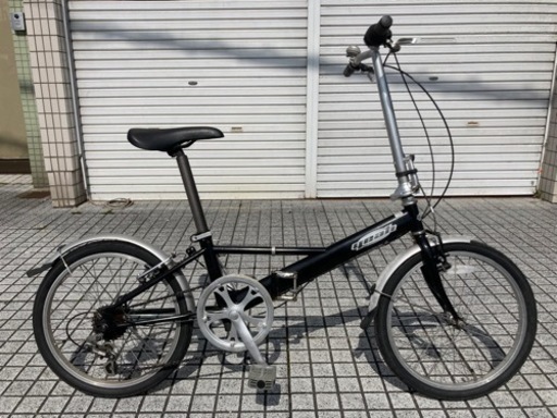 【折りたたみ自転車】DAHON製❗️20インチ　外装6段変速　前後タイヤ、チェーン、サドル新品❗️泥除け付　若林自転車　浜大津店　SALE中❗️
