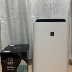 加湿器と空気清浄機(SHARP KC-G50)