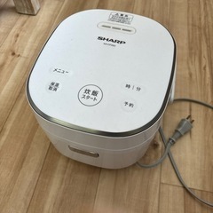 炊飯器【美品】シャープ　KS-CF05D