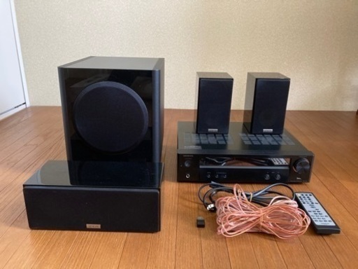 【お値下げ中❗️❗️25,000円→22,500円】家電 オーディオ スピーカー　ONKYO ホームシアターシステム BASE-V50
