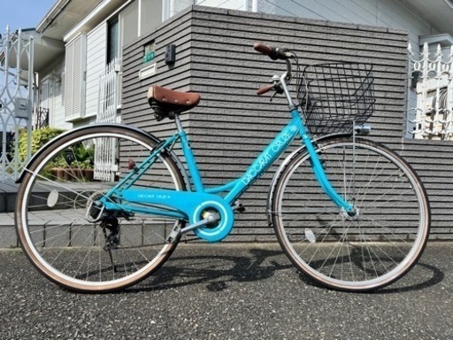 点検済み　ラスト1台　中古自転車　新品リング錠　27インチ　オートライト　変速機付　リペアボックス北九州