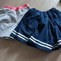 ショートパンツ140センチ2枚