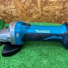 483 100mm充電式ディスクグラインダー makita マキタ GA400DRF 14.4V 3.0Ah 中古品