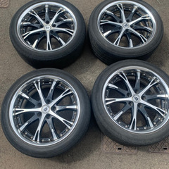 ホイール付きタイヤ4本セット　225/45R18 91W
