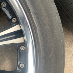 ホイール付きタイヤ4本セット　225/45R18 91W
