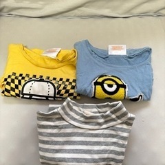 ミニオンズ　長袖Tシャツセット　120センチ　　　