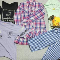 【交渉中】(150女児)春夏物洋服　子供用品 キッズ用品 子供服