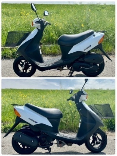 バイク スズキ レッツ2 新車並みに綺麗 即乗り可能