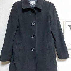 黒のコート　レディース　M 服/ファッション コート メンズ