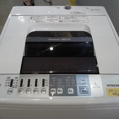 配送可【日立】7K洗濯機★2018年製　クリーニング済/6ヶ月保証付　管理番号11604