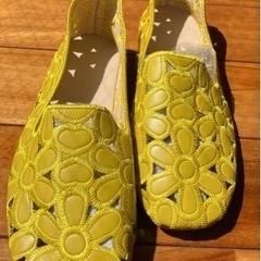 花柄刺繍靴/サンダル