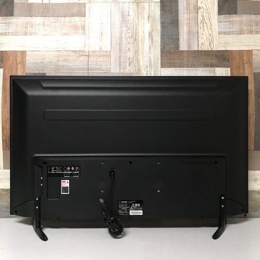 即日受渡❣️49型液晶TVWチューナー外付けHDD対応27500円