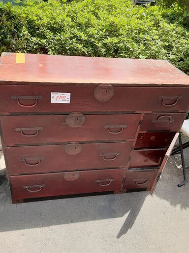 リサイクルショップどりーむ天保山店　No12735　和タンス　収納多数