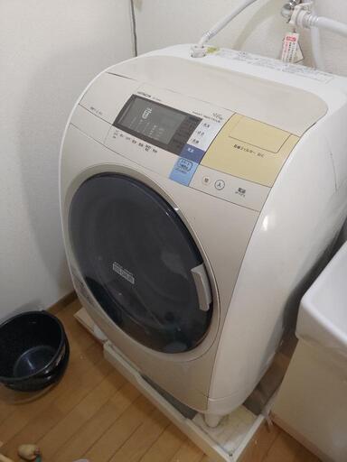 日立 ドラム式洗濯機 2013年式 洗濯9kg乾燥6kg BDｰV3600L