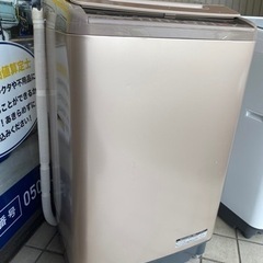 【3】10kg 日立全自動電気洗濯機 BW-V100C形 １８年製　0417-02