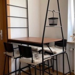 ※値下げしました　【IKEA】美品　カウンターテーブル