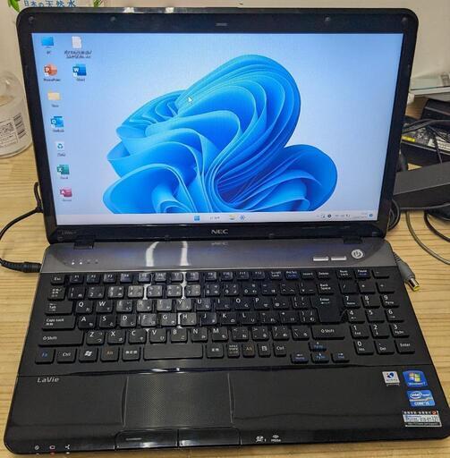 1年保証（Windows 11+Office2021年）NEC LAVIE LS550/F