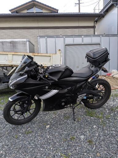2021年式　GSX-R125【自賠責8年7月まで】マッドブラック・BMS-Rマフラー