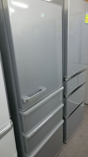 (2024.06.30　お買い上げありがとうございます。)（アクア）　４ドア冷蔵庫３５５L　２０１８年製　AQR-36G　６０ｃｍ幅　　シルバー　真ん中２段冷凍室　　高く買取るゾウ八幡東店