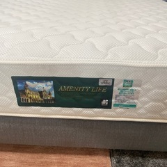 ワイドクイーン　ベッドセット　マットレス付き