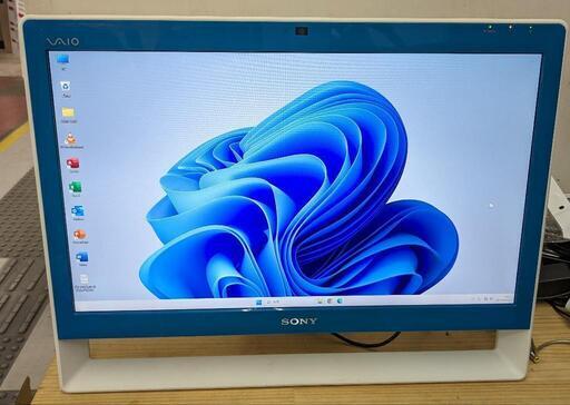 希少　1年保証（Windows 11+Office2021年）SONY VAIO BLUE