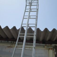 【引き取り限定 】植木　造園　12段　三脚　脚立　アルミ