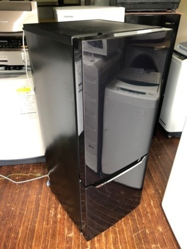 福岡市内配送設置無料　HR-D15AB 冷蔵庫 パールブラック [2ドア /右開きタイプ /150L]
