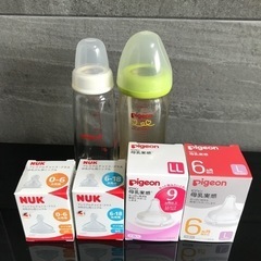 (決まりました)ベビー用品　哺乳瓶　乳首