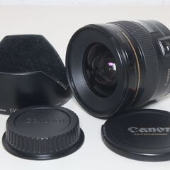 【ネット決済・配送可】現状品/Canon/EF20mm F2.8...