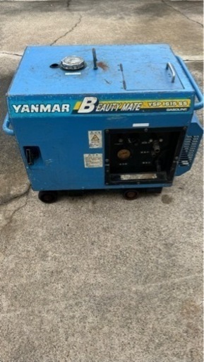YANMAR 高圧洗浄機 セル付き　ヤンマー エンジン式高圧洗浄機　YSP1615SS 動作確認済み