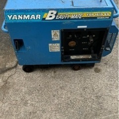 YANMAR 高圧洗浄機 セル付き　ヤンマー エンジン式高圧洗浄...