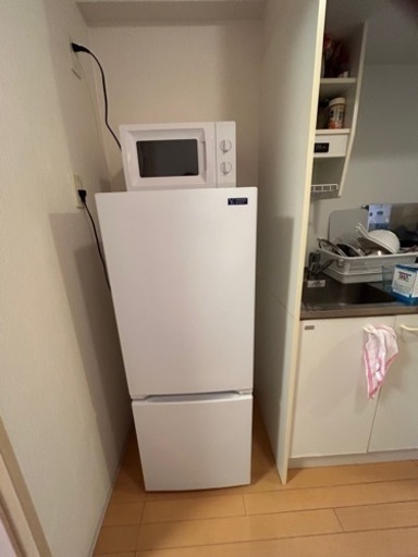 冷蔵庫と電子レンジ