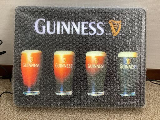 ギネスビール(GUINESS)の電飾サイン