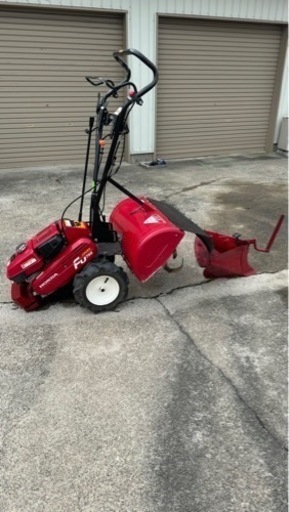 刃の欠け無し　ホンダ 耕運機 Fu755 美品 うね作り　美品　畝立て機 アタッチメント付きGX200