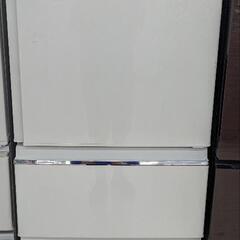 2018年　330L 　冷凍冷蔵庫　（MR-CX33C-W)