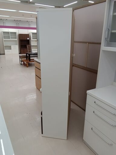 ☆ジモティ割あり☆ 高橋木工所 レンジボード ブラウン×ホワイト 