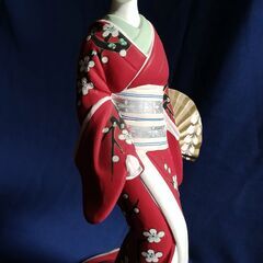 【博多人形】芸妓 芸者 中古品