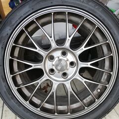 タイヤ＆ホイール　１７インチ　215/45/17　4本