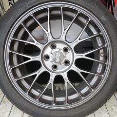 タイヤ＆ホイール　１７インチ　215/45/17　4本