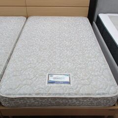 R078 最高級 Granz＆Simmons セミダブルベッド、2点セット、Used・美品