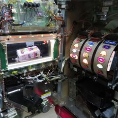 パチスロ実機 北斗の拳 転生の章 コイン不要機付き スロット機|江別