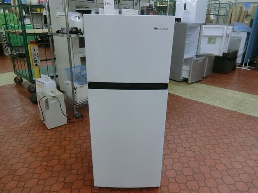 ID 508644　冷蔵庫２ドア　120L　ハイセンス　２０２０年　HR-B1202