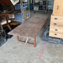 木製　作業台　縁台