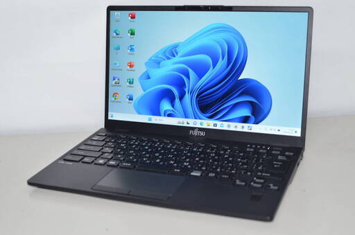 富士通 U9311M Windows11+office 爆速SSD512GB Celeron-6305/メモリ4GB/13.3インチ/WEBカメラ/無線内蔵