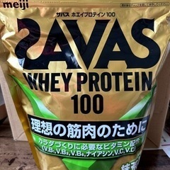 SAVAS・ホエイプロテイン100抹茶味①