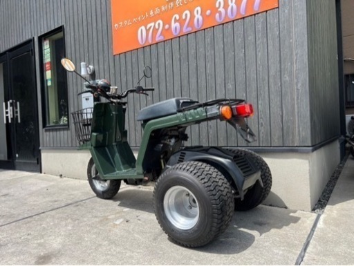 ★10万円　ジャイロx ２スト　後期　セル1 実働車　ホンダ　原付　ジャイロ 別途ミニカー登録可能です！ ☆10万円 ジャイロx 2スト 後期 セル1 実働車 ホンダ 原付 ジャイロ