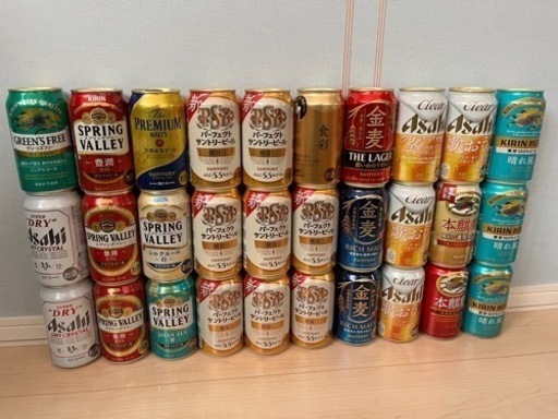 【決まりました】お酒　ビール　プレモル　食彩　など　30本